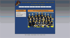 Desktop Screenshot of juniorrangers.spencerportwrestling.com