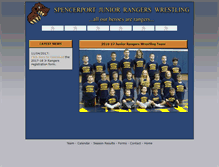 Tablet Screenshot of juniorrangers.spencerportwrestling.com