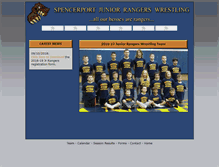 Tablet Screenshot of junior.spencerportwrestling.com